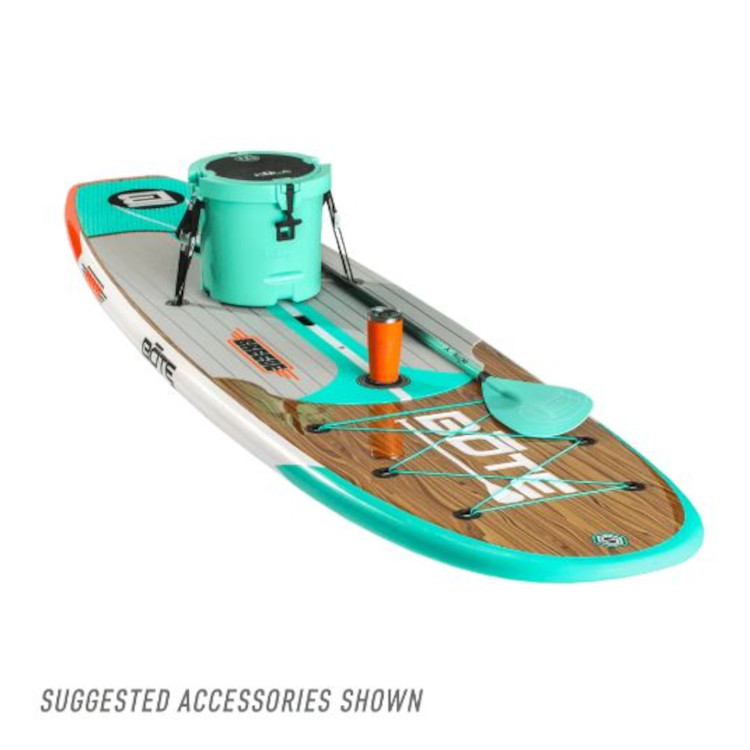 Bote Breeze Gatorshell Light 10'6" SUP Stand Up Paddleboard with Paddle - Image 3